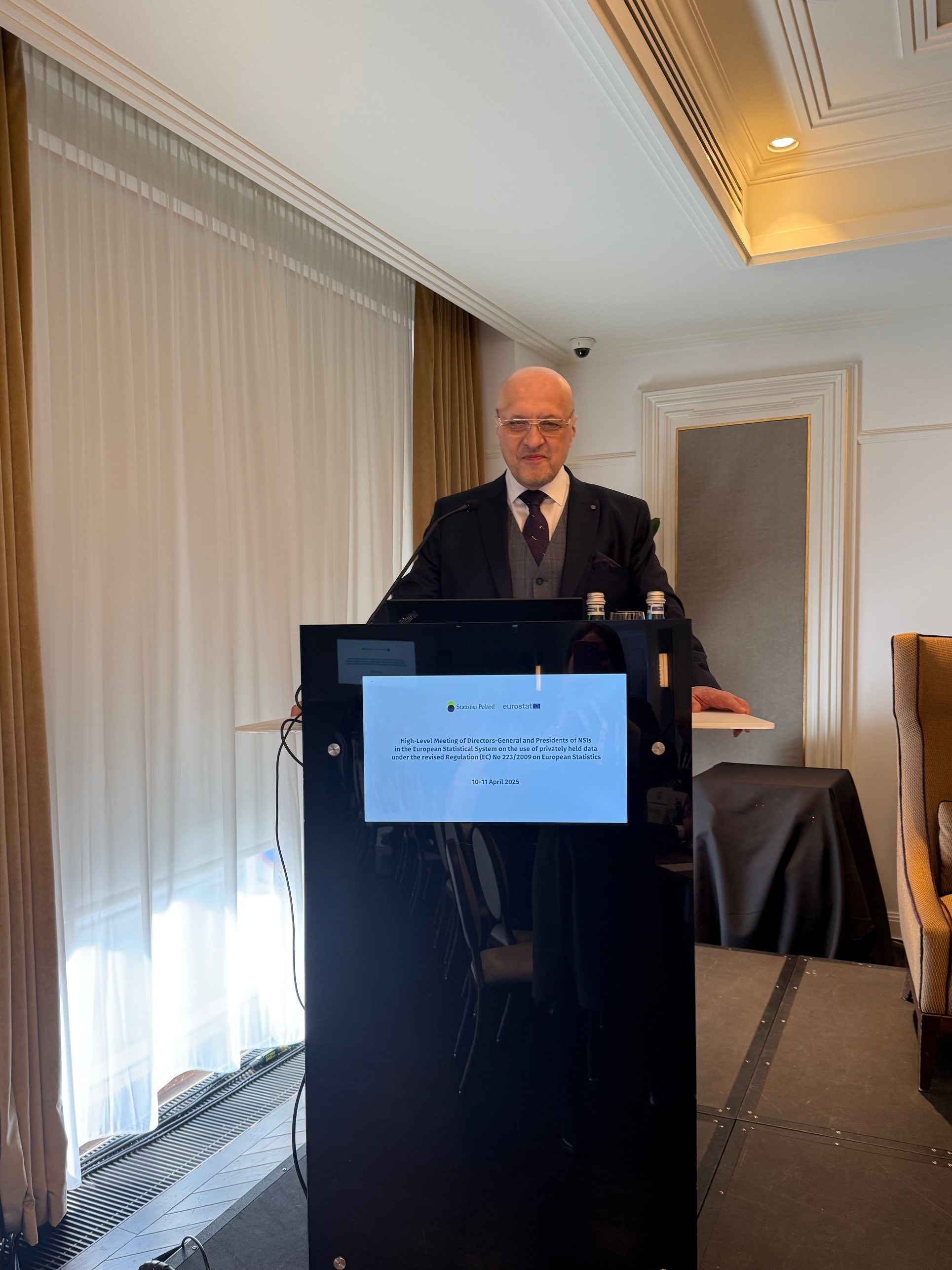 Zoom in  - President of Statistics Poland Marek Cierpiał-Wolan