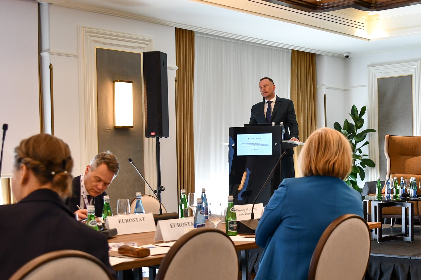Zoom in  - Speech of Minister Piotr Borys from the Ministry of Sport and Tourism in the opening session