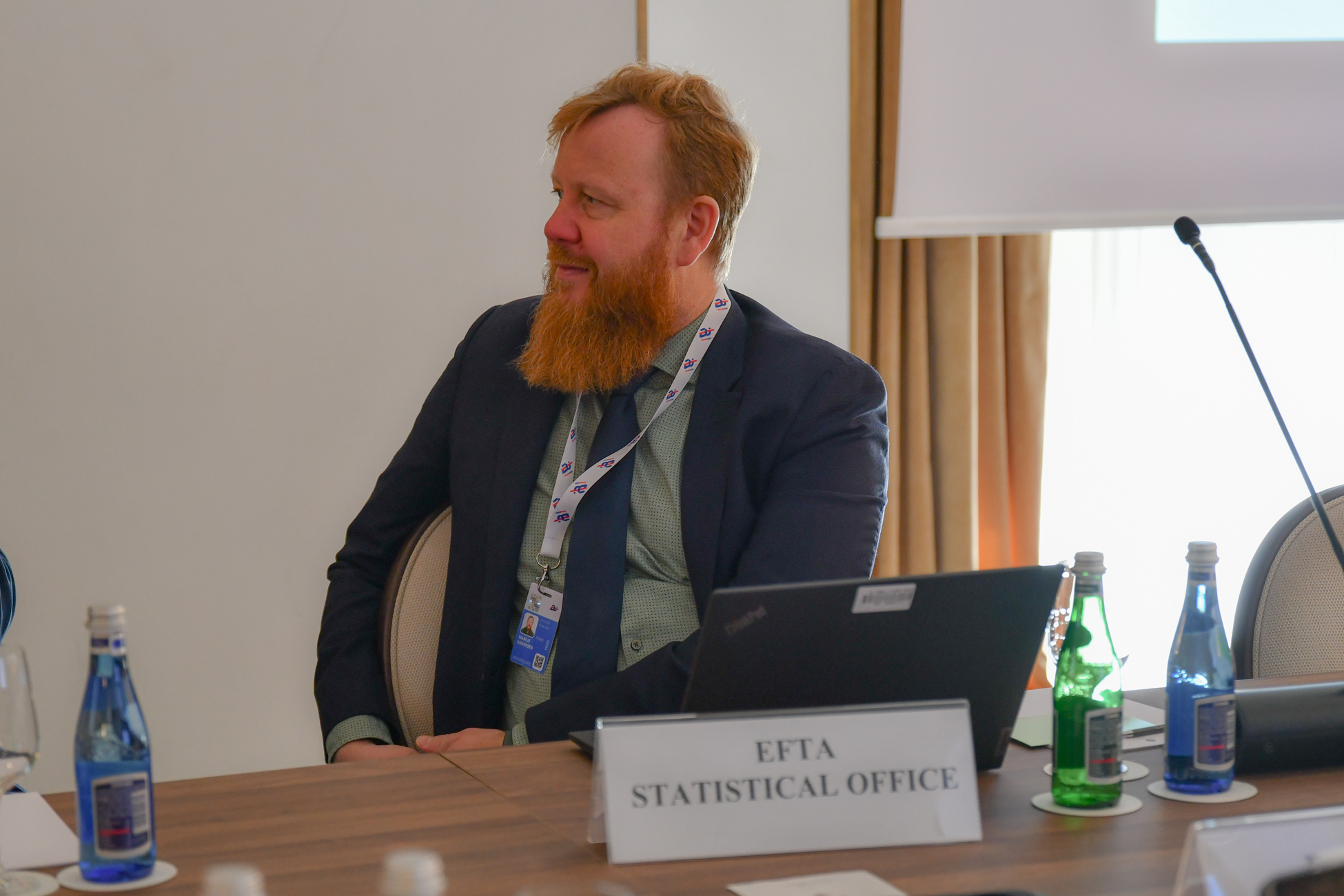 Zoom in  - Marius Andersen from the EFTA statistical office