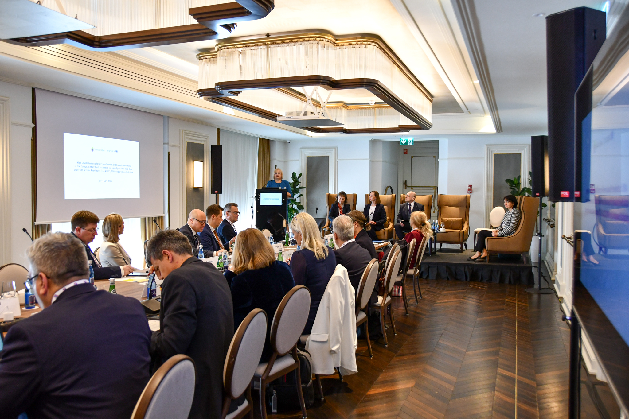 Zoom in  - Opening session. Speaker: Mariana Kotzeva from Eurostat